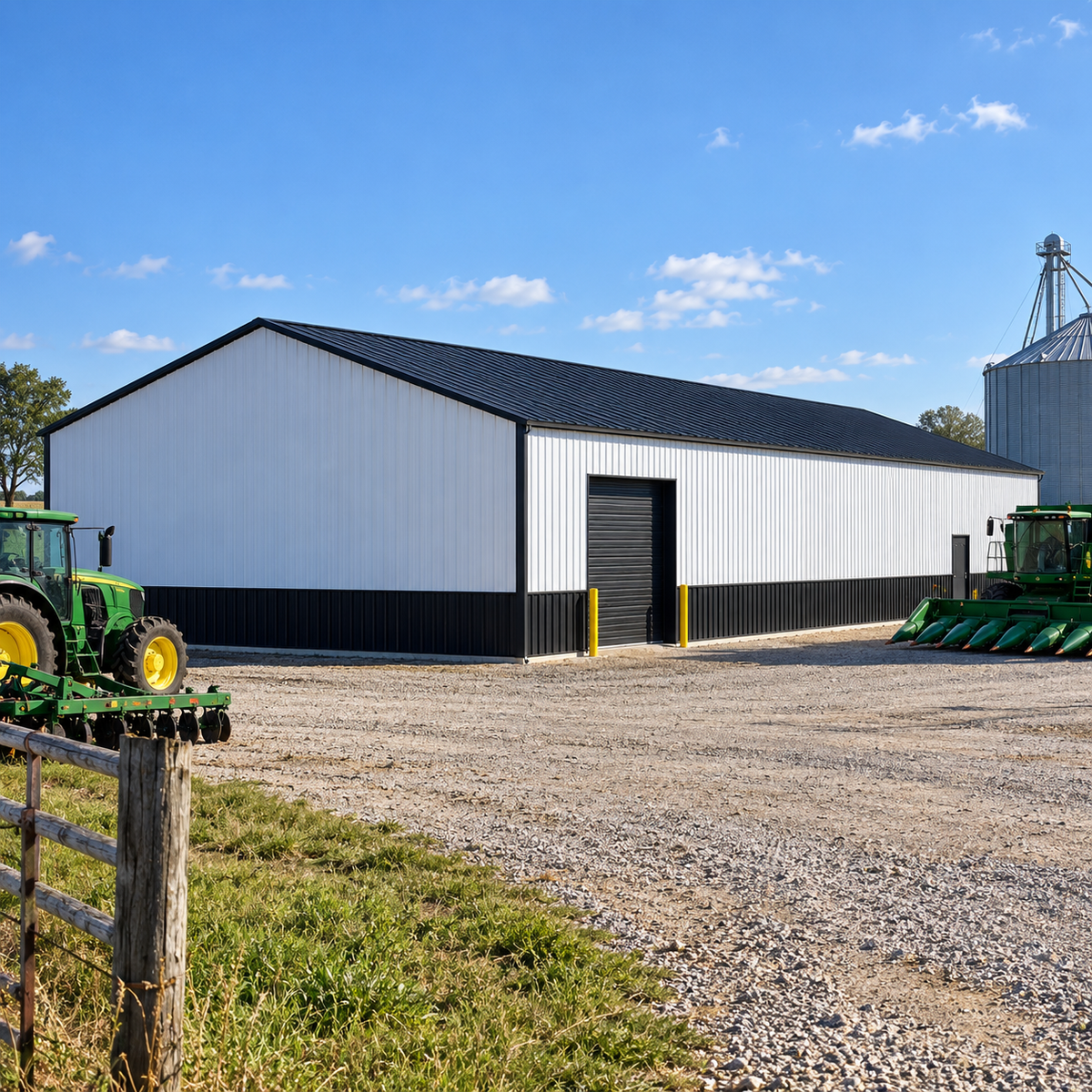 60' x 120' x 12' Warehouse Barn Workshop