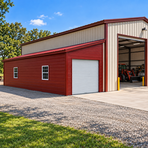 12' x 40' Lean To Addition