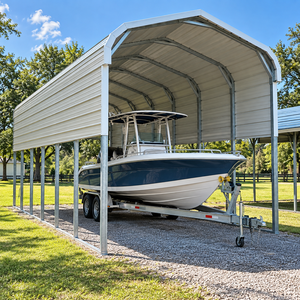 12' x 35' x 12' RV Cover, Travel Trailer, Equipment or Agriculture Carport