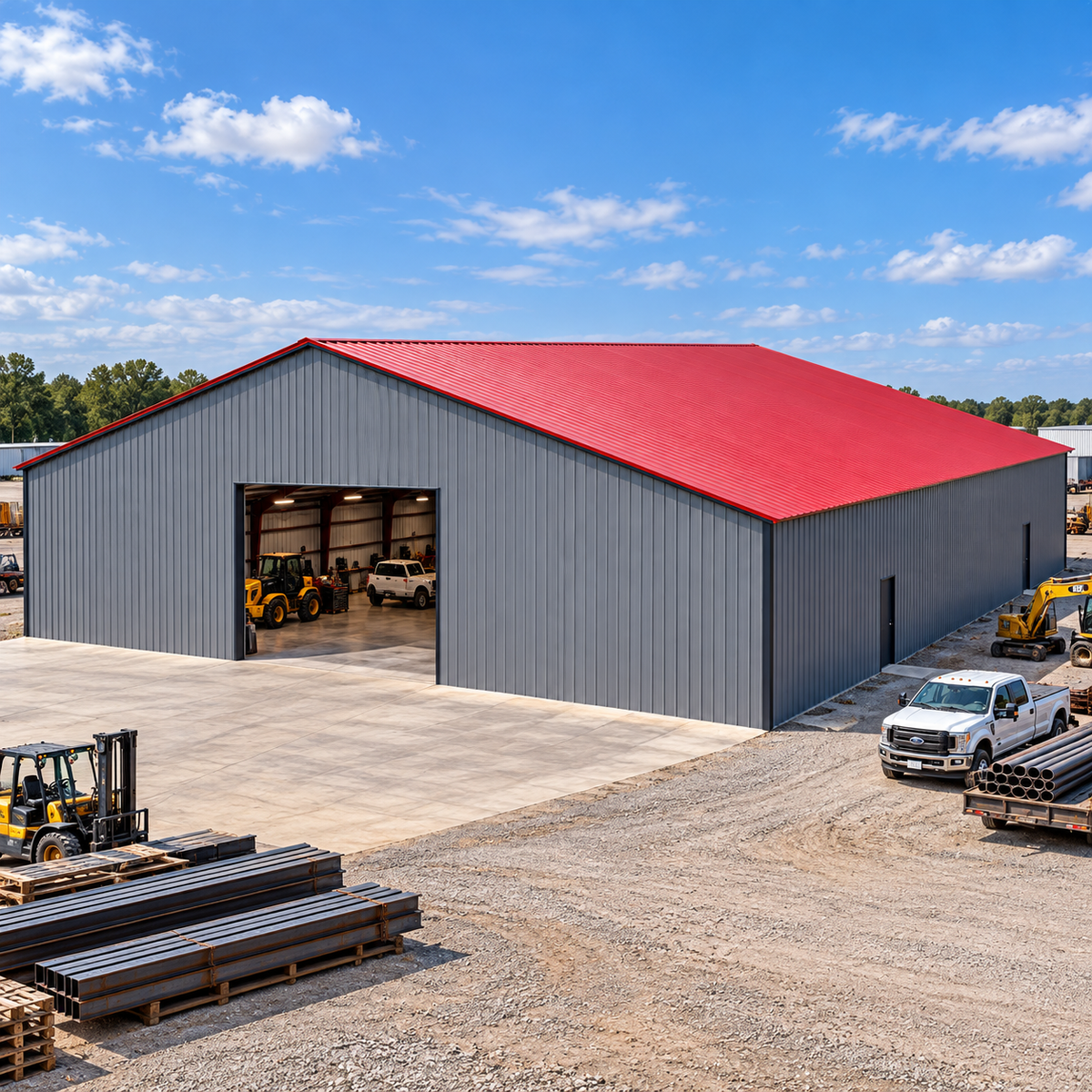 80' x 100' x 12' Commercial or Industrial Warehouse