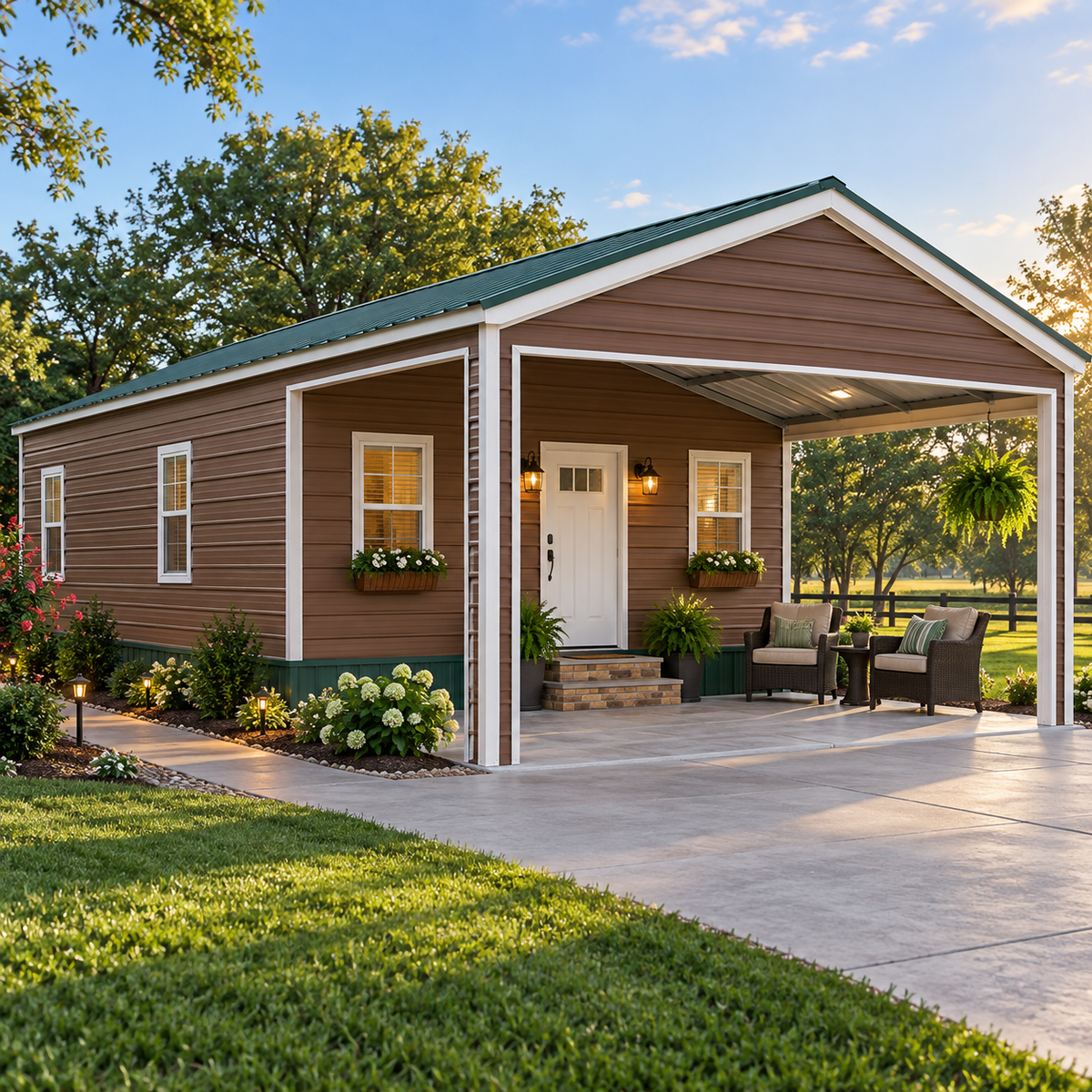 18' x 30' x 8' Guest Cottage, Barndominium, ADU Sh