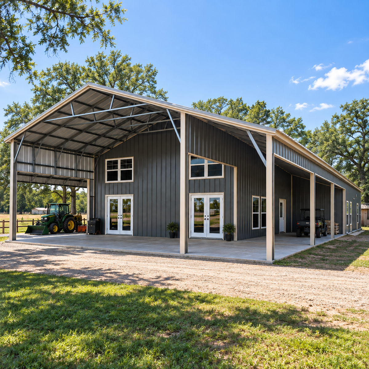 54' x 70' x 14/10' Barndominium